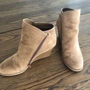 Ruff Hewn Suede Wedge Boots